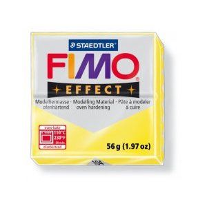 Modelovacia hmota FIMO Effect termotvrdnúca - 56 g - Transparentá Žltá (kreatívne potreby)