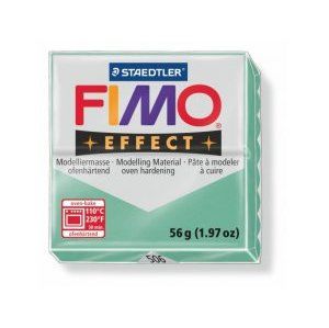 Modelovacia hmota FIMO Effect termotvrdnúca - 56 g - Zelený Nefrit (kreatívne potreby)