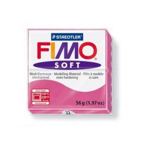Modelovacia hmota FIMO Soft termotvrdnúca - 56 g - Ružová (kreatívne potreby)
