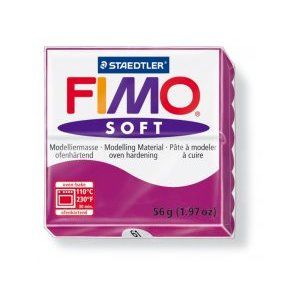 Modelovacia hmota FIMO Soft termotvrdnúca - 56 g - Purpurová (kreatívne potreby)