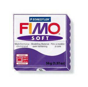 Modelovacia hmota FIMO Soft termotvrdnúca - 56 g - Fialová (kreatívne potreby)