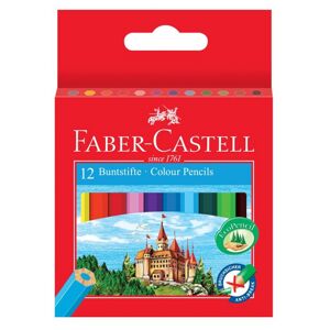 Pastelky Faber-Castell šesťhranné / set 12 farieb