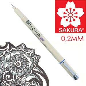 Technické pero SAKURA Pigma Micron 005 - 0.2 mm (Technické pera SAKURA)