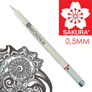 Technické pero SAKURA Pigma Micron 08 - 0.5 mm (Technické pera SAKURA)