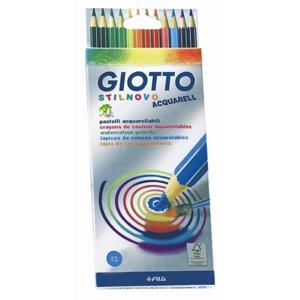 Farebné ceruzky GIOTTO STILNOVO AQUARELL - 12 farieb
