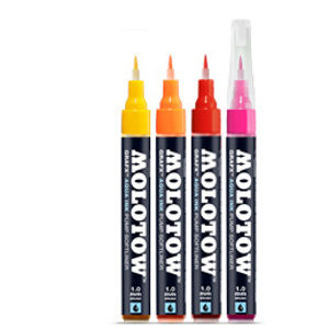 Fixka MOLOTOW™ GRAFX Aqua Ink Pump Softliner - Orange (kreatívne potreby)