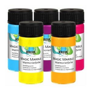 Farba na mramorovanie HOBBY Line Magic Marble 20 ml - Citron (farba na mramorovanie)