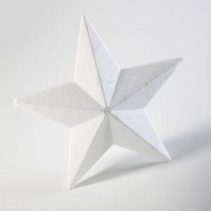 Polystyrénová hviezda - 20 cm (kreatívne potreby)