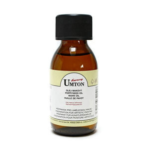 Makový olej Umton 3215 - 100 ml (prípravky pre olejomaľbu Umton)