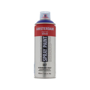 Akrylová farba v spreji Amsterdam Spray Paint 400 ml / Titanium White Opaque 105 (akrylová farba v spreji Royal Talens)