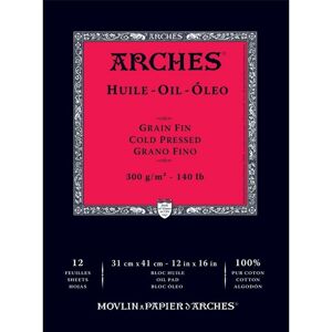 Výtvarný blok ARCHES® Huile Oil 12 ks