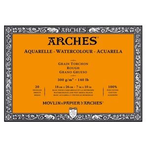 Výtvarný blok ARCHES® Aquarelle Watercolour Rough 23 x 31 cm  (Výtvarný blok / rôzne formáty)