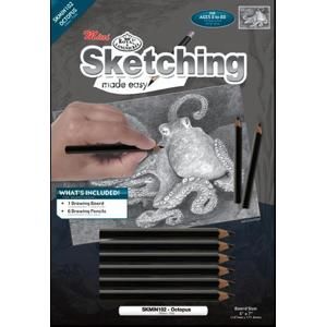 Kreatívny set skicovanie - Chobotnica A5