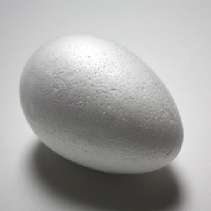Polystyrénové vajíčko - 7 cm (Polotovary z polystyrénu)