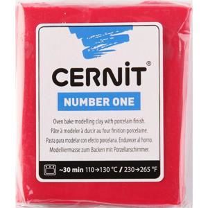 Modelovacia hmota Cernit 56 g. - Xmas Red (vypaľovacia modelovacia hmota)