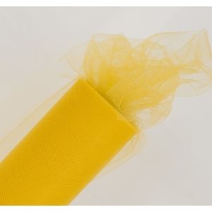 Dekoračný tyl 15 cm x 9 m - Yellow (dekoračné potreby)