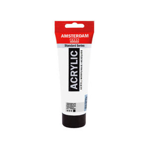 Akrylová farba Amsterdam  Standart Series 250 ml / 104 Zinc White (akrylová farba Royal Talens)
