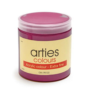 Akrylová farba Arties Colours 250 ml - Alizarin Crimson (Akrylové farby Česká výroba)