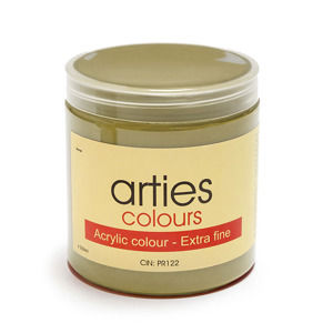 Akrylová farba Arties Colours 250 ml - Buff Titanium (Akrylové farby Česká výroba)