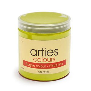 Akrylová farba Arties Colours 250 ml - Cadmium Yellow Lemon - Hue (Akrylové farby Česká výroba)