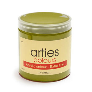 Akrylová farba Arties Colours 250 ml - Green Gold (Akrylové farby Česká výroba)