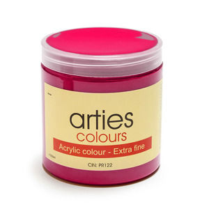 Akrylová farba Arties Colours 250 ml - Magenta (Akrylové farby Česká výroba)