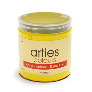 Akrylová farba Arties Colours 250 ml - Naples Yellow Light - Hue (Akrylové farby Česká výroba)