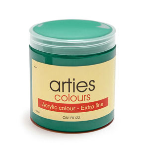 Akrylová farba Arties Colours 250 ml - Phthalocyanine Green (Akrylové farby Česká výroba)
