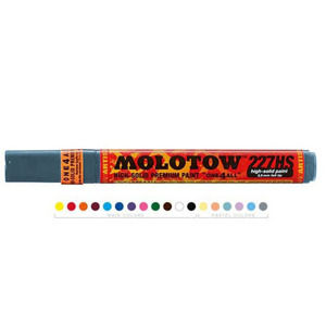 Akrylové fixky MOLOTOW - ONE4ALL 4mm - Cool Grey Pastel (Acrylic Marker MADE IN GERMANY)