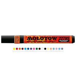 Akrylové fixky MOLOTOW - ONE4ALL 4mm - Metallic Black (kreatívne potreby)