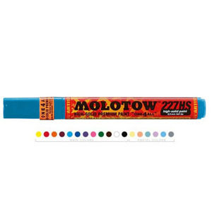 Akrylové fixky MOLOTOW - ONE4ALL 4mm - Shock Blue Middle (kreatívne potreby)