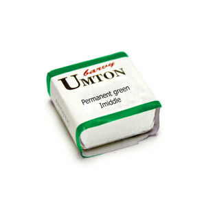 Akvarelová farba Umton - Permanent green lmiddle 2.6 ml (akvarelová farba Umton)