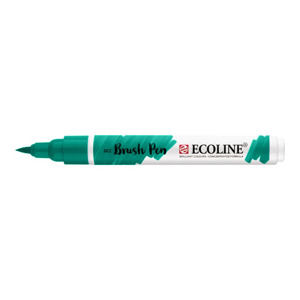 Akvarelové pero Ecoline brush pen / Deep Green 602 (Akvarelové pero Ecoline brush pen)