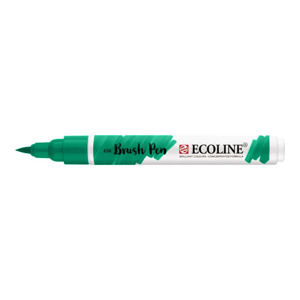 Akvarelové pero Ecoline brush pen / Forest Green 656 (Akvarelové pero Ecoline brush pen)