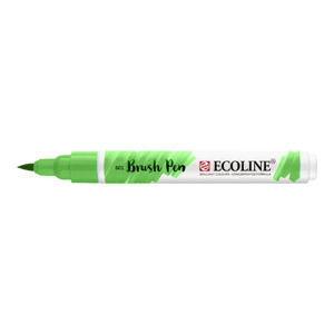 Akvarelové pero Ecoline brush pen / Light Green 601 (Akvarelové pero Ecoline brush pen)