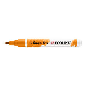 Akvarelové pero Ecoline brush pen / Light Orange 236 (Akvarelové pero Ecoline brush pen)