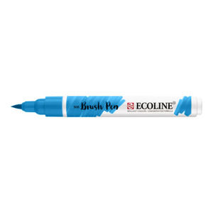 Akvarelové pero Ecoline brush pen / Prussian Blue 508 (Akvarelové pero Ecoline brush pen)