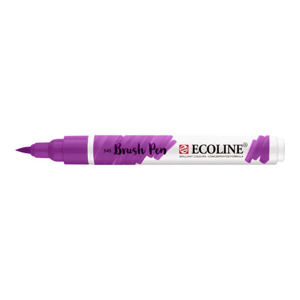 Akvarelové pero Ecoline brush pen / Red Violet 545 (Akvarelové pero Ecoline brush pen)