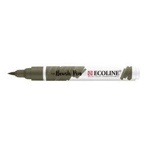 Akvarelové pero Ecoline brush pen / Warm Grey 718 (Akvarelové pero Ecoline brush pen)