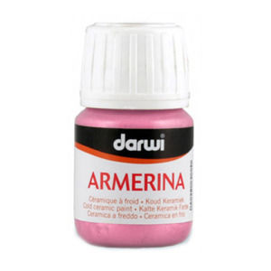 ARMERINA farba na porcelán bez vypaľovania 30ml - ružová (Farby na porcelán Darwi Armerina)