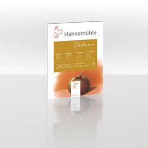 Blok bielych papierov na pastel Hahnemühle Velour | different dimensions