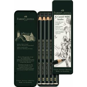 Ceruzky CASTELL 9000 Jumbo/5 - plech