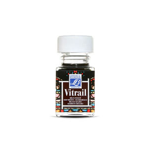 Farba na sklo VITRAIL 50ml - Deep Brown (farby na sklo)