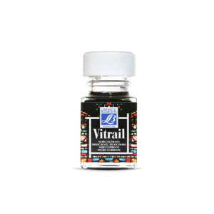 Farba na sklo VITRAIL 50ml - Higing Black (farby na sklo)