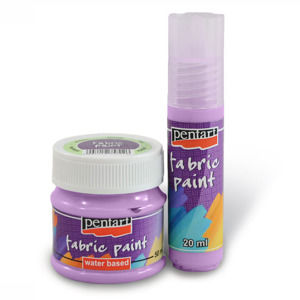 Farba na textil - 50 ml - violet (Farby na textil Pentart)