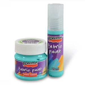 Farba na textil PENTART - 20 ml - mint (Farby na textil Pentart)