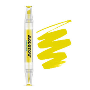 Fixka Molotow™ Aqua Twin - primary yellow (Dopĺňateľné fixky Molotow™)
