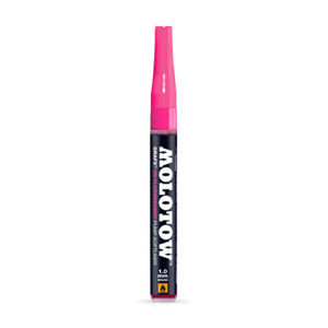 Fixka MOLOTOW™ GRAFX UV-FLUORESCENT PUMP SOFTLINER – ružová (kreatívne potreby)