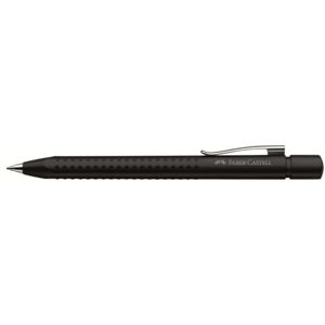 Guľôčkové pero Grip 2011. čierna (Vode odolný atrament Faber Castell )