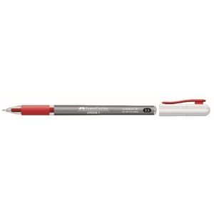 Guľôčkové pero SPEEDX 0.5. červená (Vode odolný atrament Faber Castell )